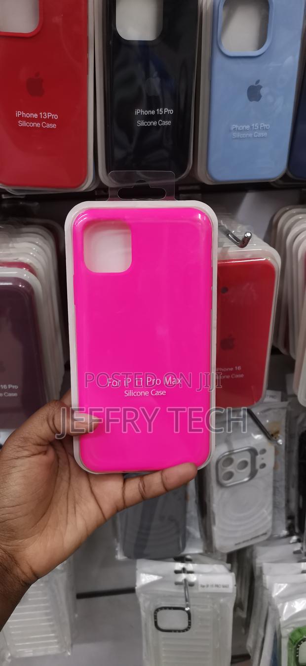iPhone 11 Pro Max Original Full Soft Case -Silicone