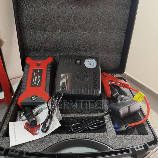 Jump Starter Kit 99800mah Battery+Compressor - thumbnail 2