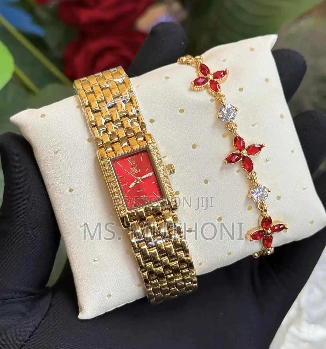 Ladies Gift Watch X Bracelet Gift Set