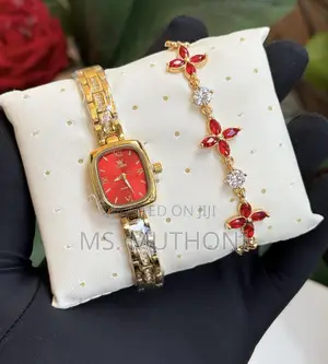 Ladies Gift Watch X Bracelet Gift Set
