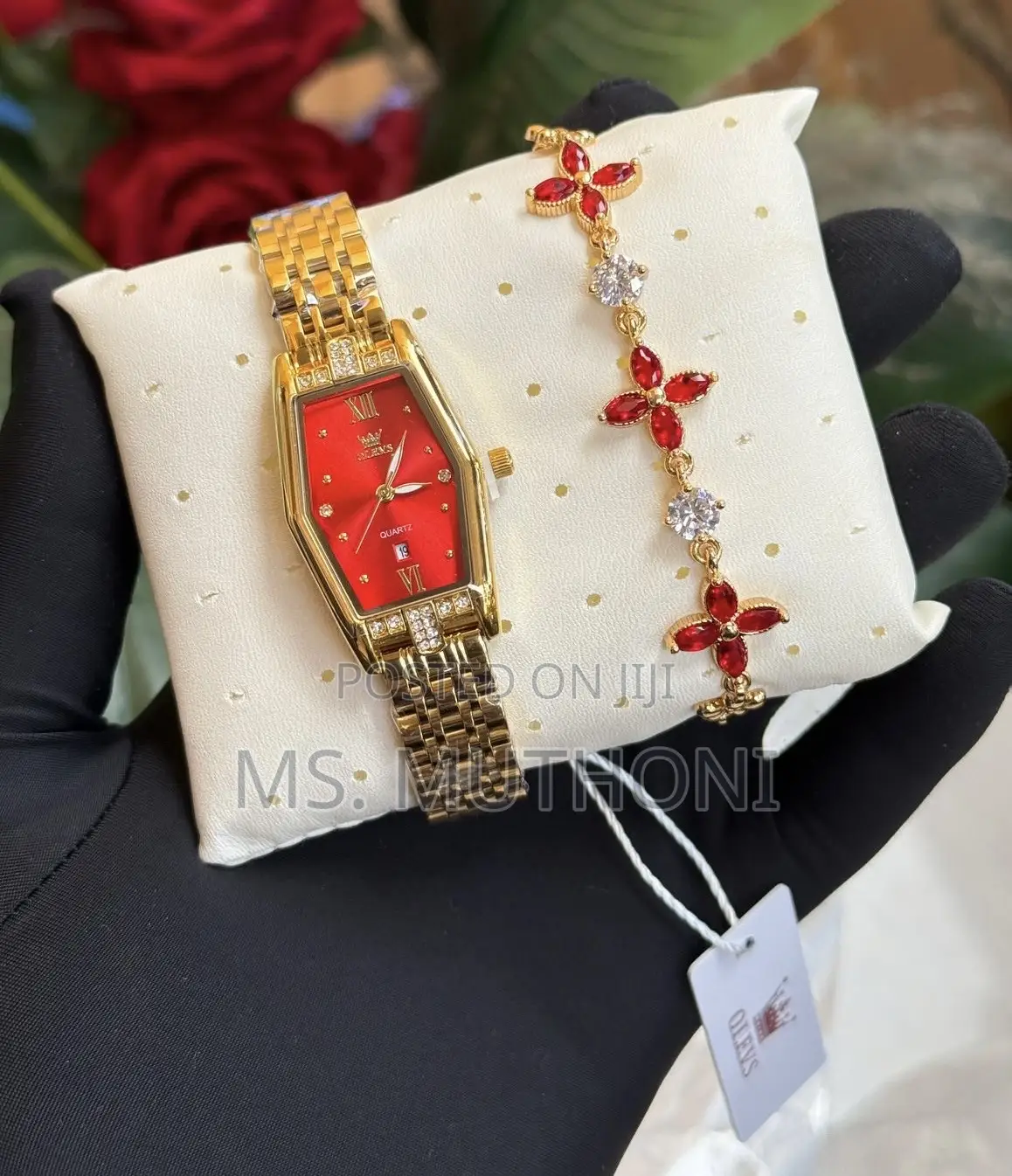 Ladies Gift Watch X Bracelet Gift Set