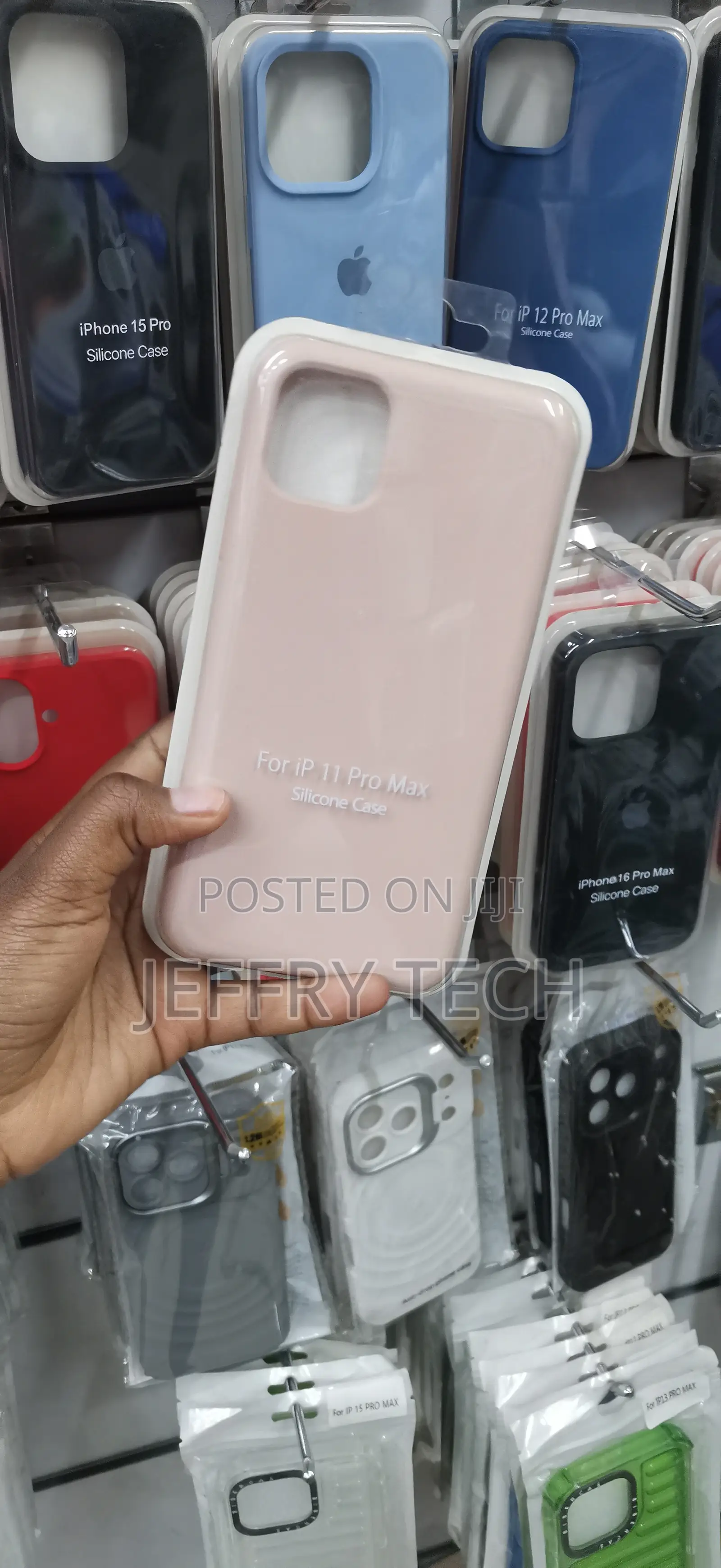 iPhone 11 Pro Max Light Pink Heavy-Duty Drop Protection Cover