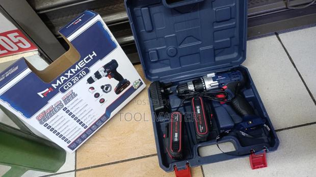 20v 1.5ah Maxmech Cordless Drill/10mm Keyless Maxmech Cordless Drill - thumbnail 2