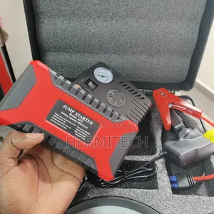 High Power Car Jump Starter 99800mah and Compressor