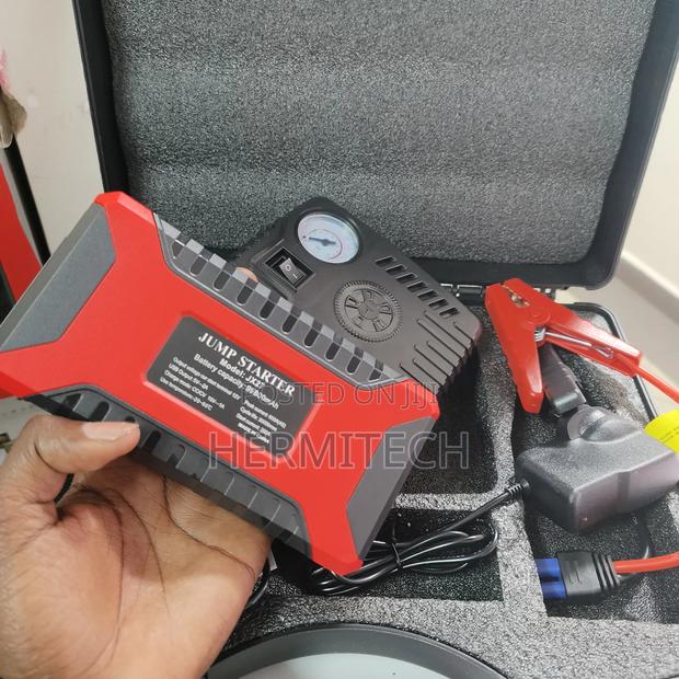 High Power Car Jump Starter 99800mah and Compressor - thumbnail 2