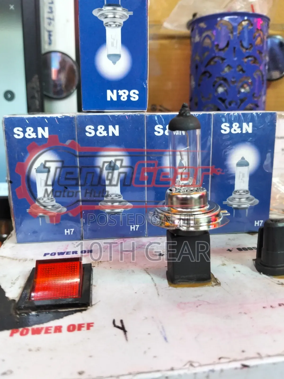 Headlight Bulb H7 12v