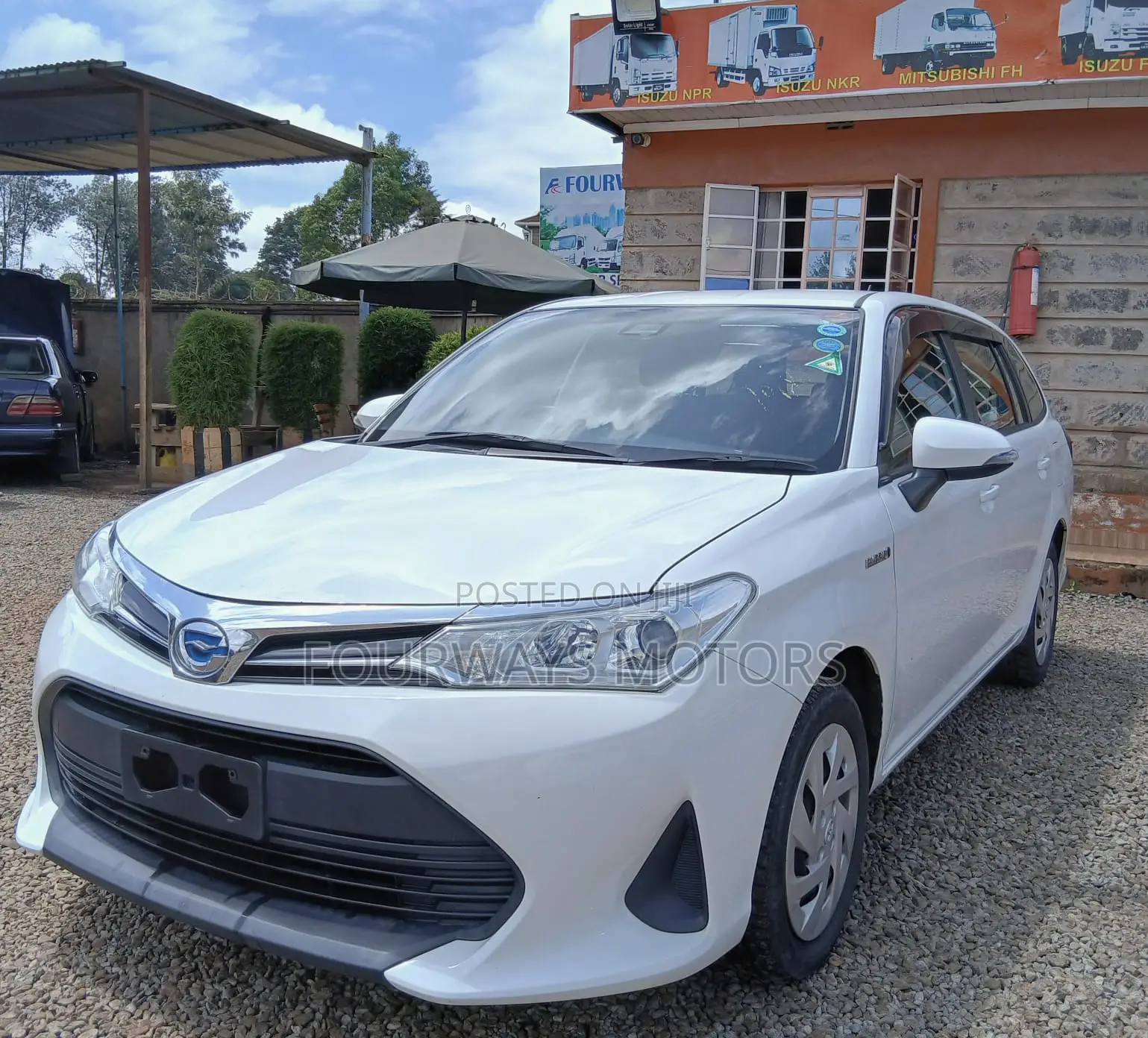 Toyota Corolla Fielder 2019 White