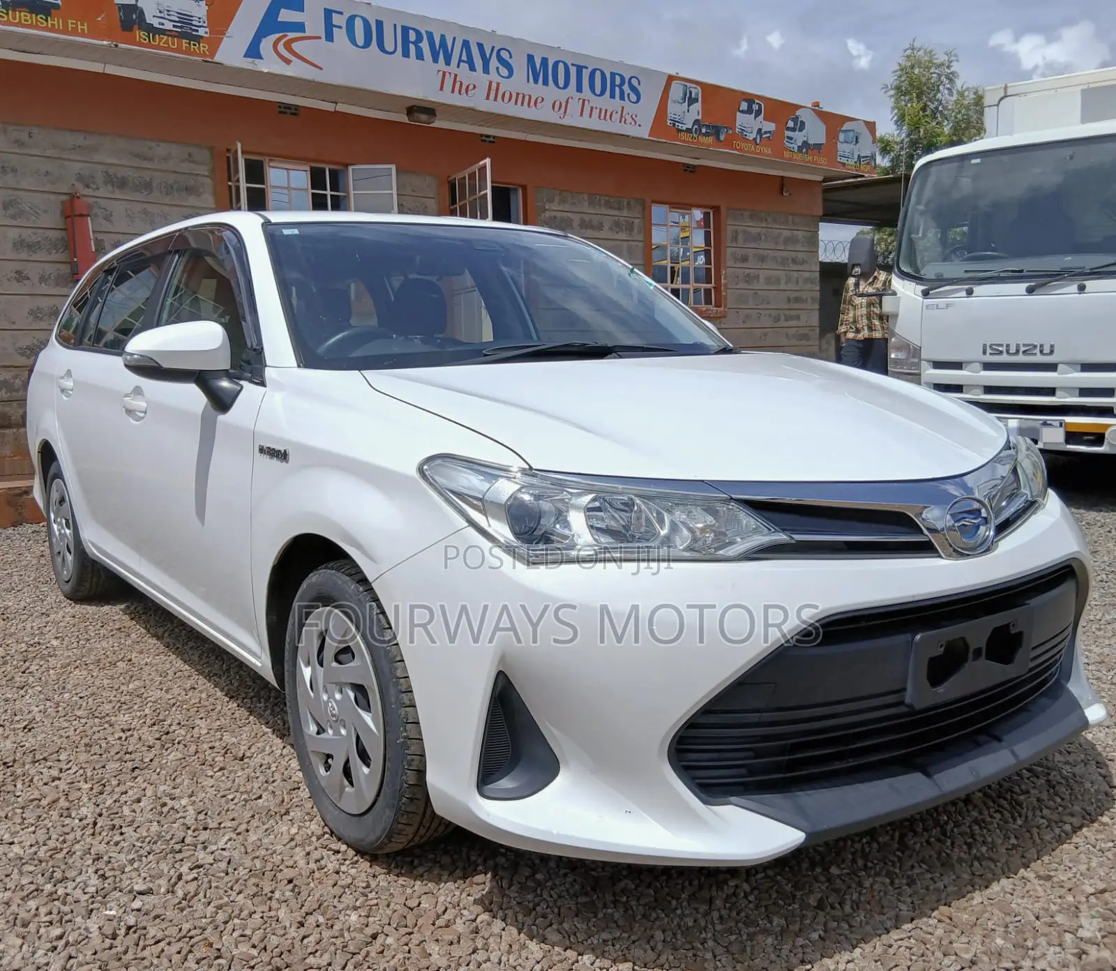 Toyota Corolla Fielder 2019 White