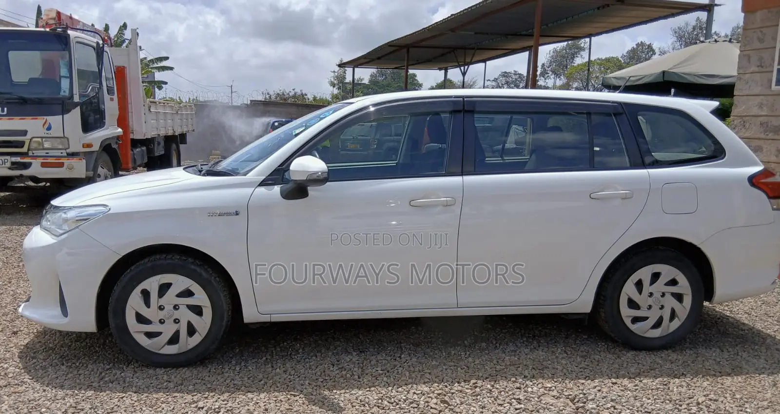 Toyota Corolla Fielder 2019 White