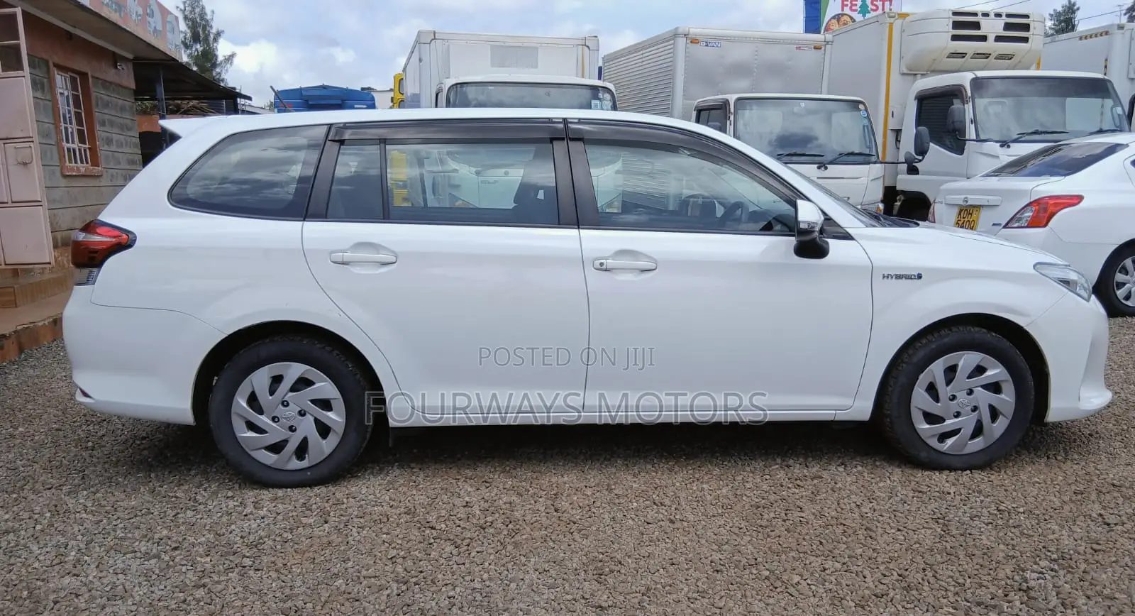 Toyota Corolla Fielder 2019 White