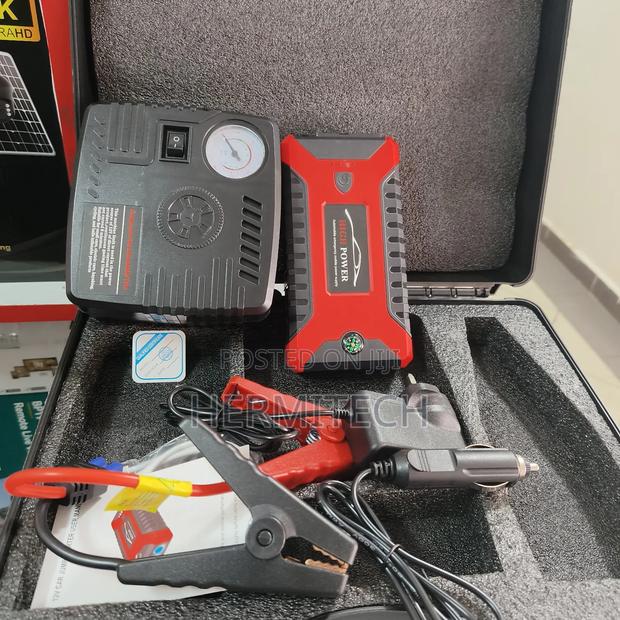 High Power Kit Jump Starter Kit With Compressor and 99800mah Battery - thumbnail 2