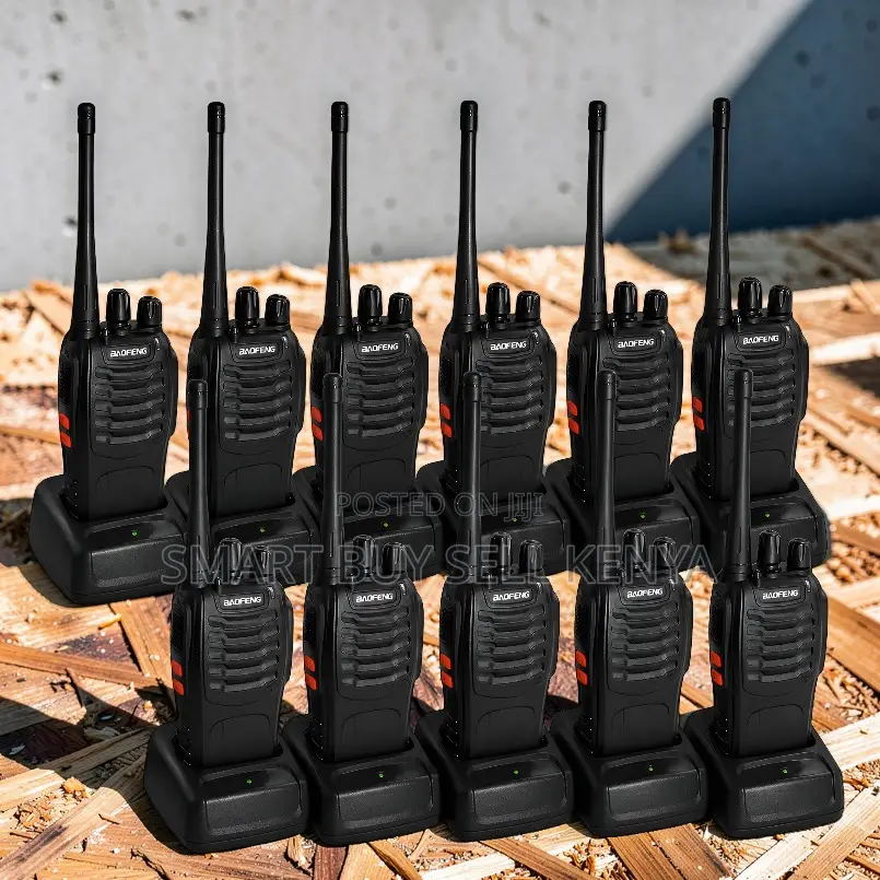 Construction Site Ready Baofeng Bf-888s Walkie Talkie Radio Calls- 1pc