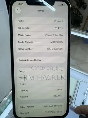 Apple iPhone 12 Pro Max 128 GB White