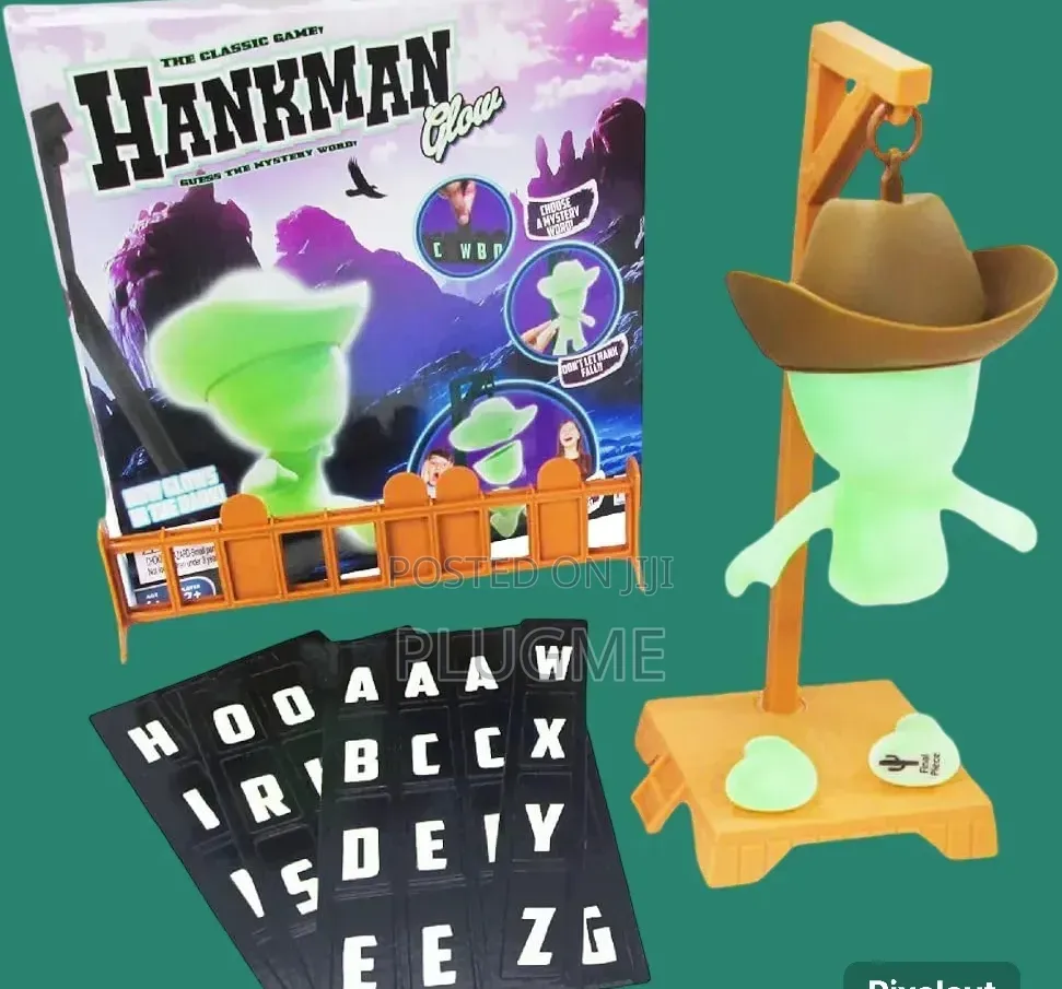 Hankman Glow Glow-in-the-dark Magnetic Game