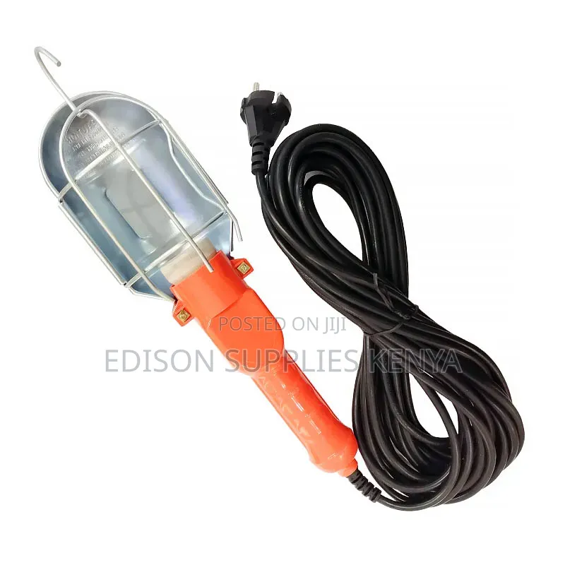 Work Lamp Finder Working Light Hanging Emergency Bulb Lamp Shade 10m