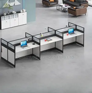 Eco-friendly Six Person Office Workstation