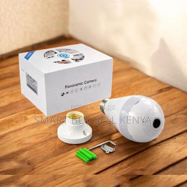 Fisheye Smart 360° Panoramic 1080p Full Hd Wifi Bulb Camera