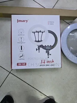 Brand New Jmary Fm-14r 14-Inch Led Ring Light Kit