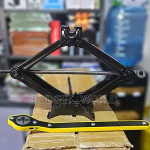 2 Ton Scissor Car Jack With Ratchet Wrench – Foldable Mechanical