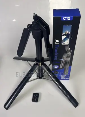 Ai Tracking Selfie Stick and Tripod With Lights—1.8m