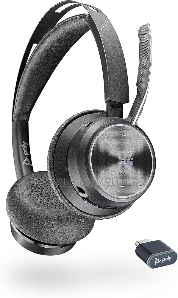 Voyager Focus 2 Wired/ Wireless Bluetooth Stereo Headset