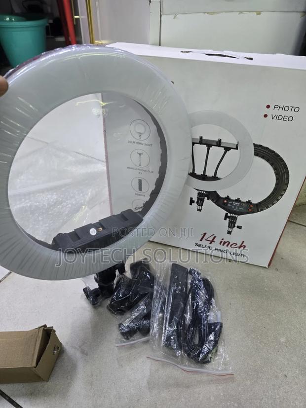 Rl Jmary 14" Professional Ring Light – Perfect for Vlogging Tiktok