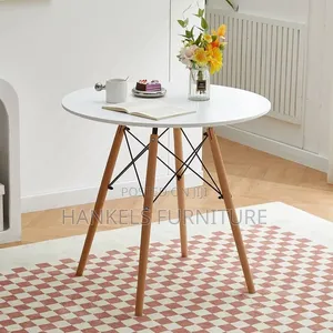 Modern Round Glass Center Table – Stylish Coffee Table Design