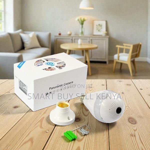 Live Streaming Smart 360° Panoramic 1080p Full Hd Wifi Bulb Camera