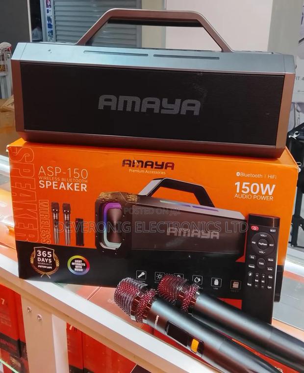 Wireless Bluetooth Asp-150
150w Audio Power
18000mah Battery
