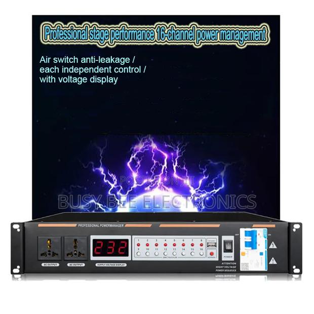 1602 Professional 18 Channels Power Sequence Controller - thumbnail 2
