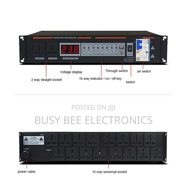 1602 Professional 18 Channels Power Sequence Controller - thumbnail 3