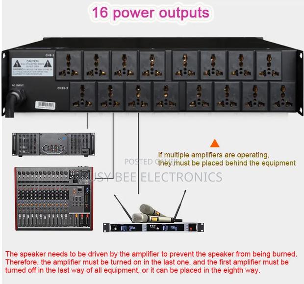 1602 Professional 18 Channels Power Sequence Controller - thumbnail 5