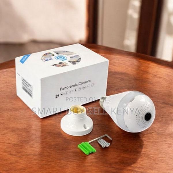 Built-in Speaker Smart 360° Panoramic 1080p Full Hd Wifi Bulb Camera