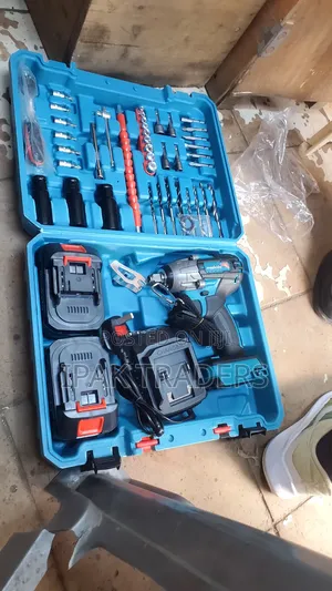 Meakida Cordless Impact Wrench Electric Drill Toolset