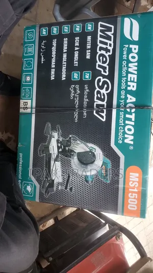 Power Action Sliding Miter Saw