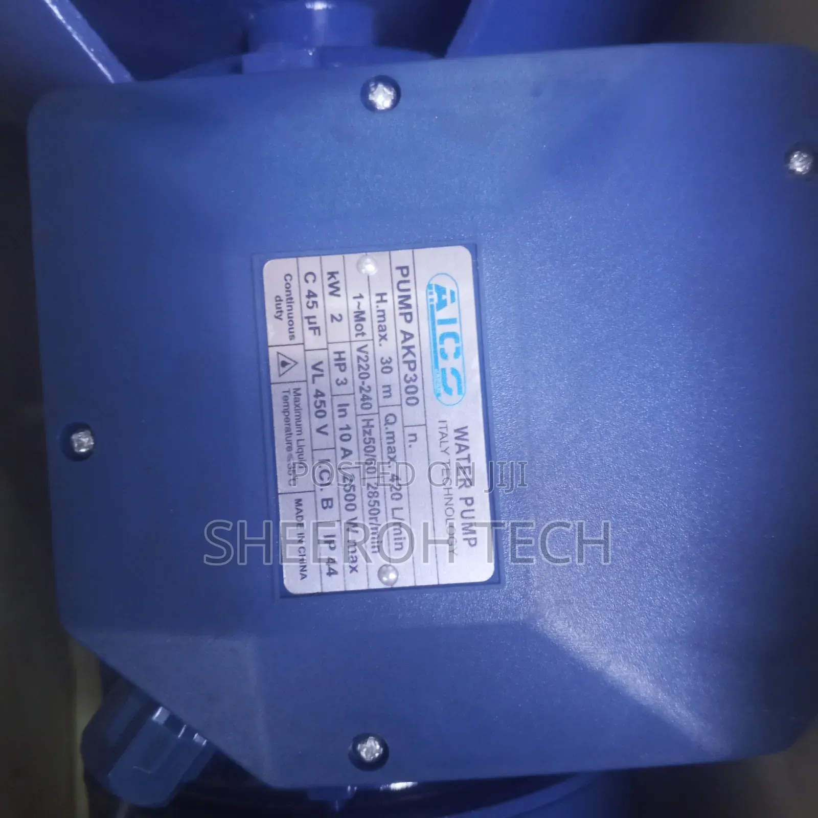 Aico 3hp Booster Water Pump