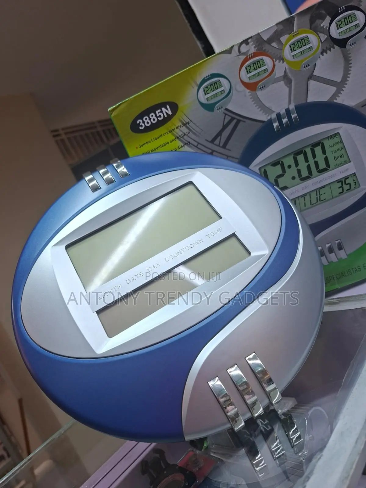 Kadio 3885n Multifunction Digital Clock for Home Office