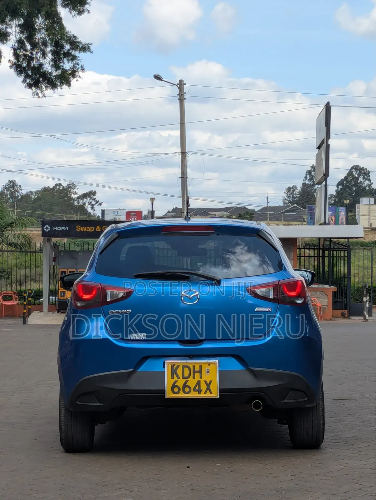 Mazda Demio 2015 Blue