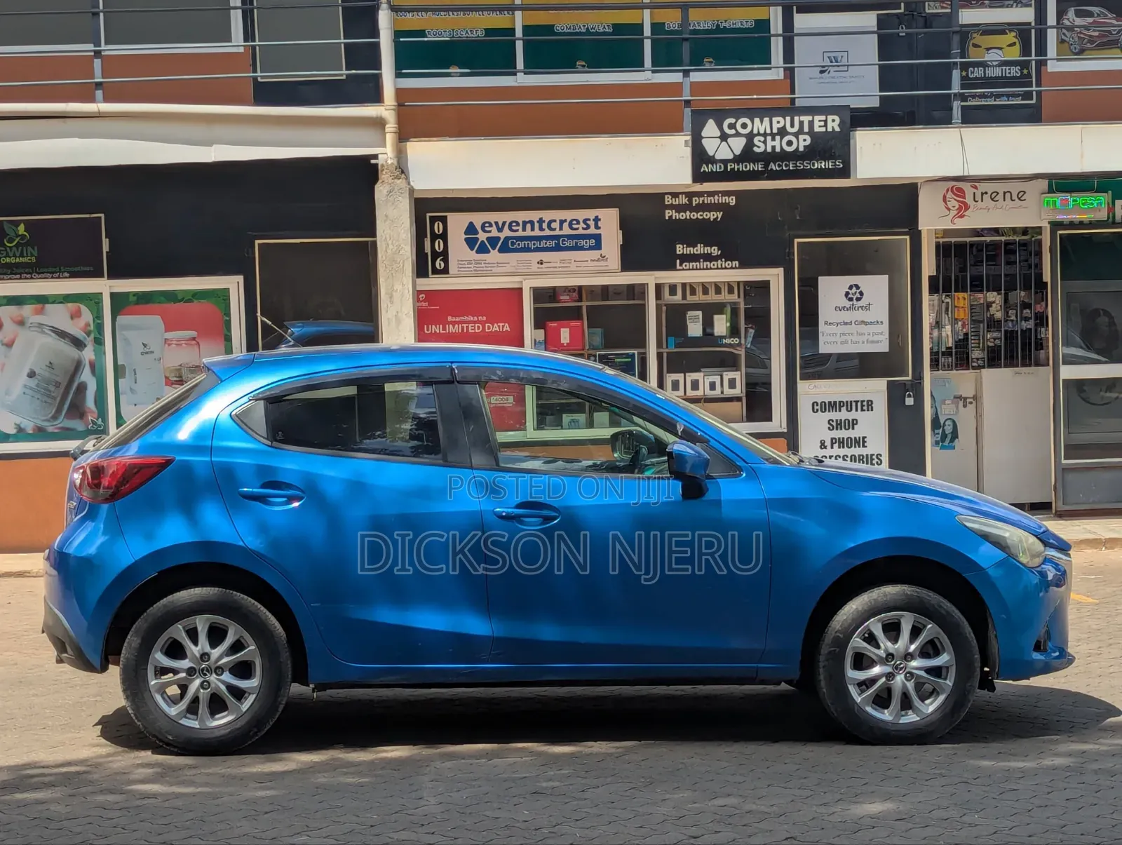 Mazda Demio 2015 Blue