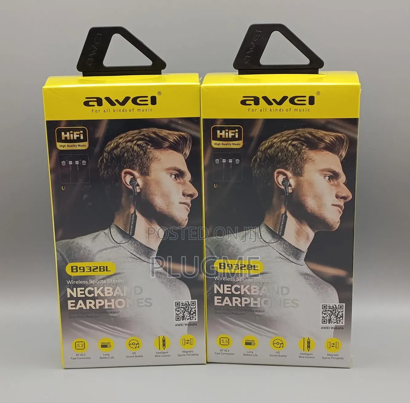Awei Neckband Earphones (B929bl/ B932bl)