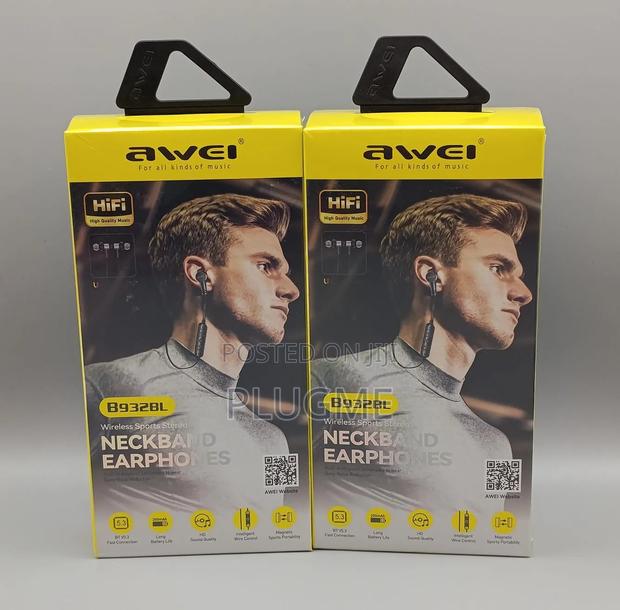 Awei Neckband Earphones (B929bl/ B932bl)