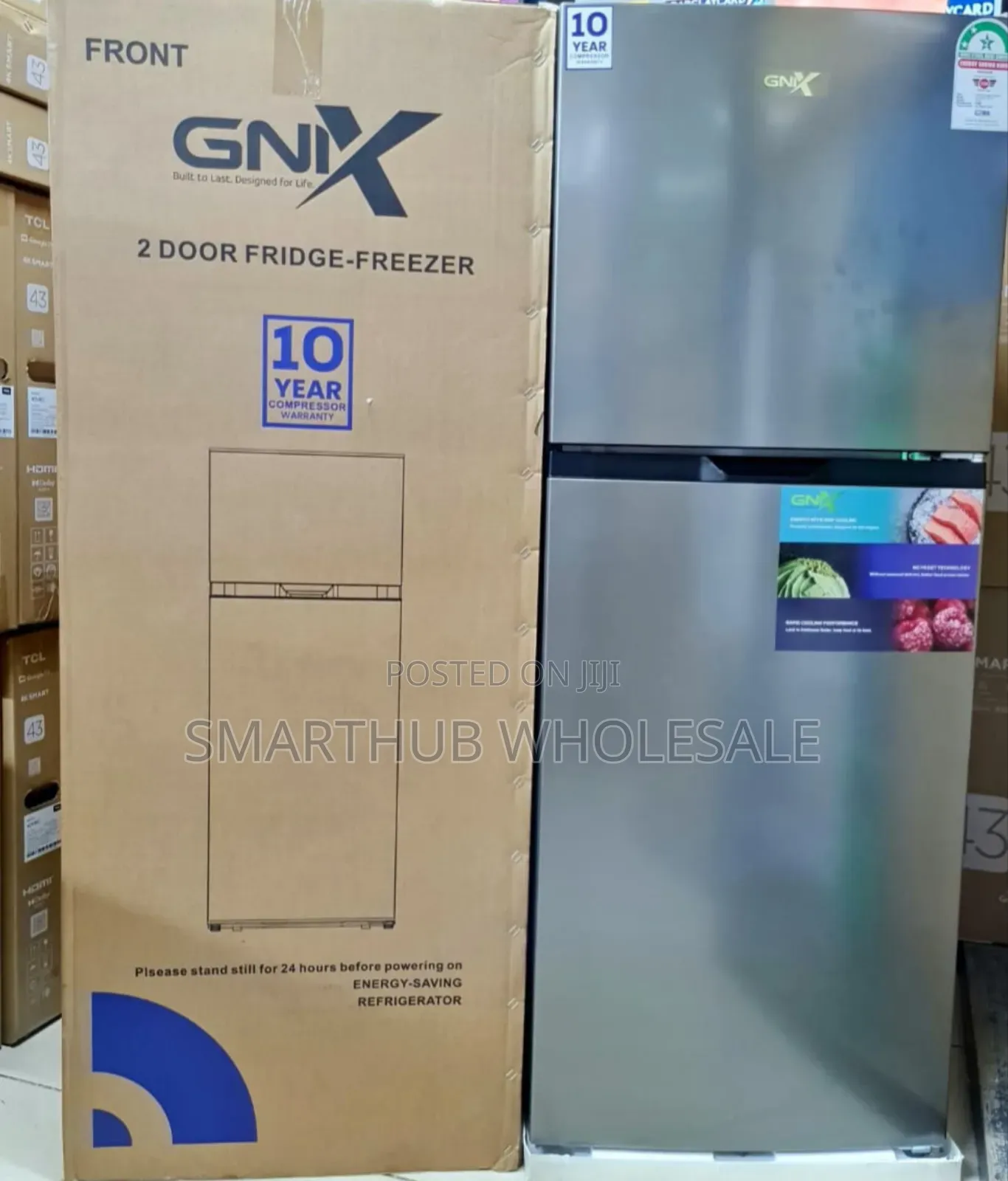 Gnix No Frost 197l Fr-227-Nf Double Door Refrigeraror