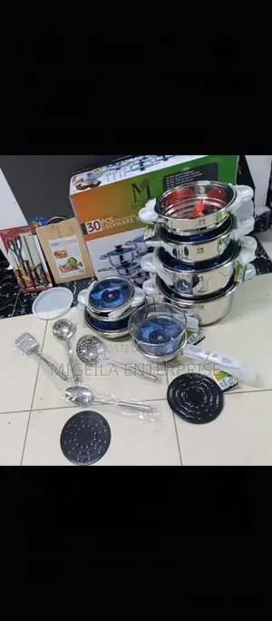 *30pc Stainless Marwa Cookware*