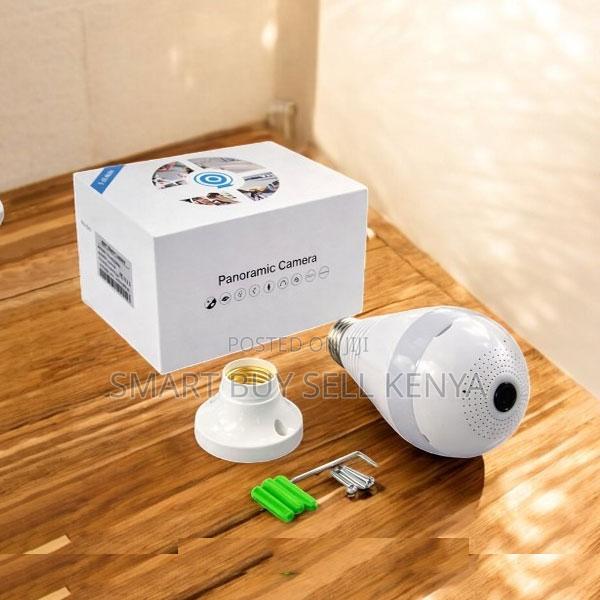 High-Quality Video Smart 360° Panoramic 1080p Full Hd Wifi Bulb Camera