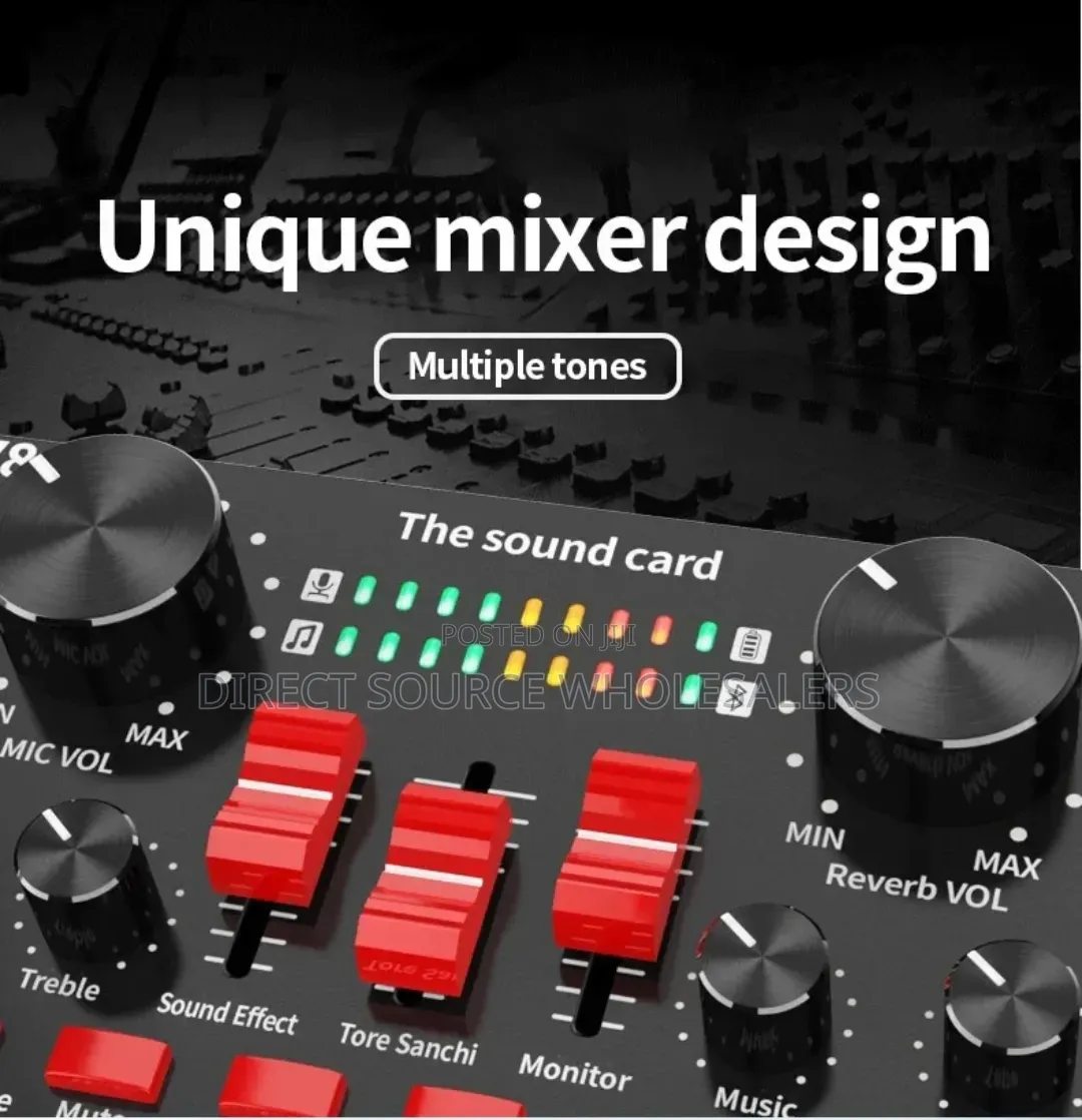 V8s Audio Interface for Podcast Recording