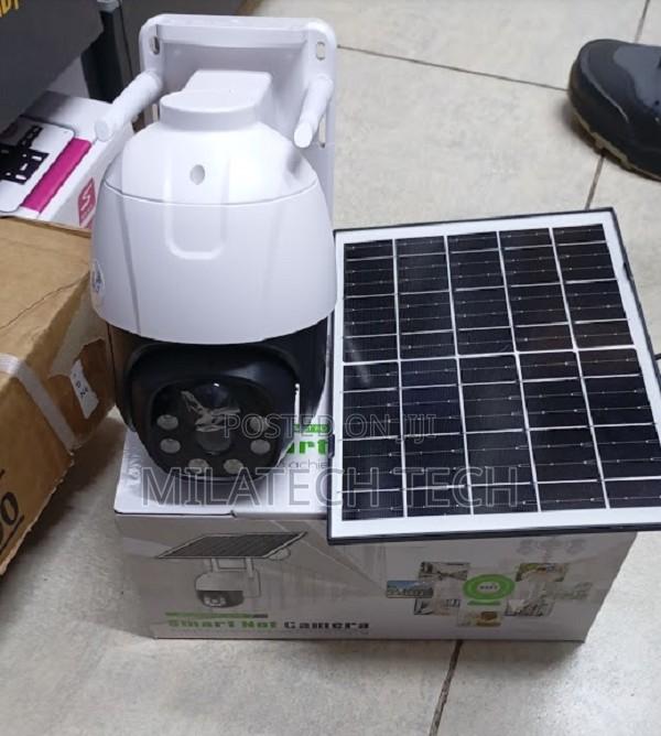 4g Single Lens V380 Solar Powered Rotating