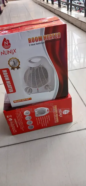 Nunix Electric Fan Heater 1000w/2000w Indoor Room Warmer