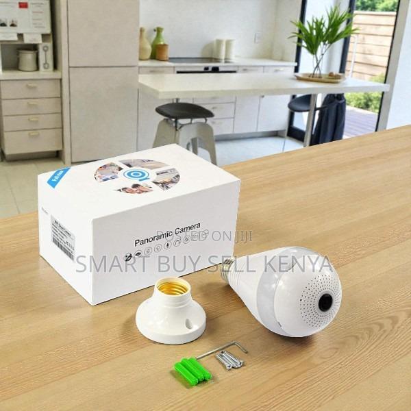Video Compression Smart 360° Panoramic 1080p Full Hd Wifi Bulb Camera