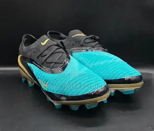 Turquoise/ Metallic Gold Nike Phantom Gx Elite Fg Soccer Cleats