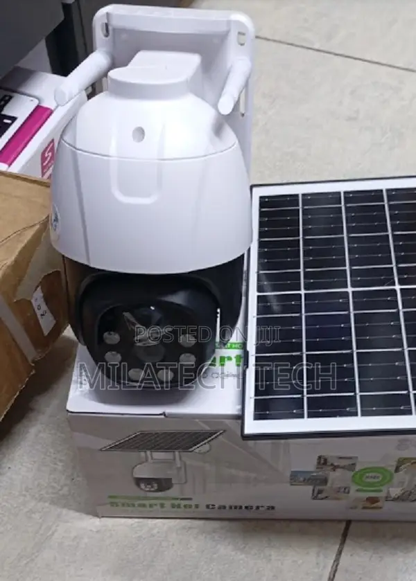4g Single Lens V380 Solar Powered Rotating